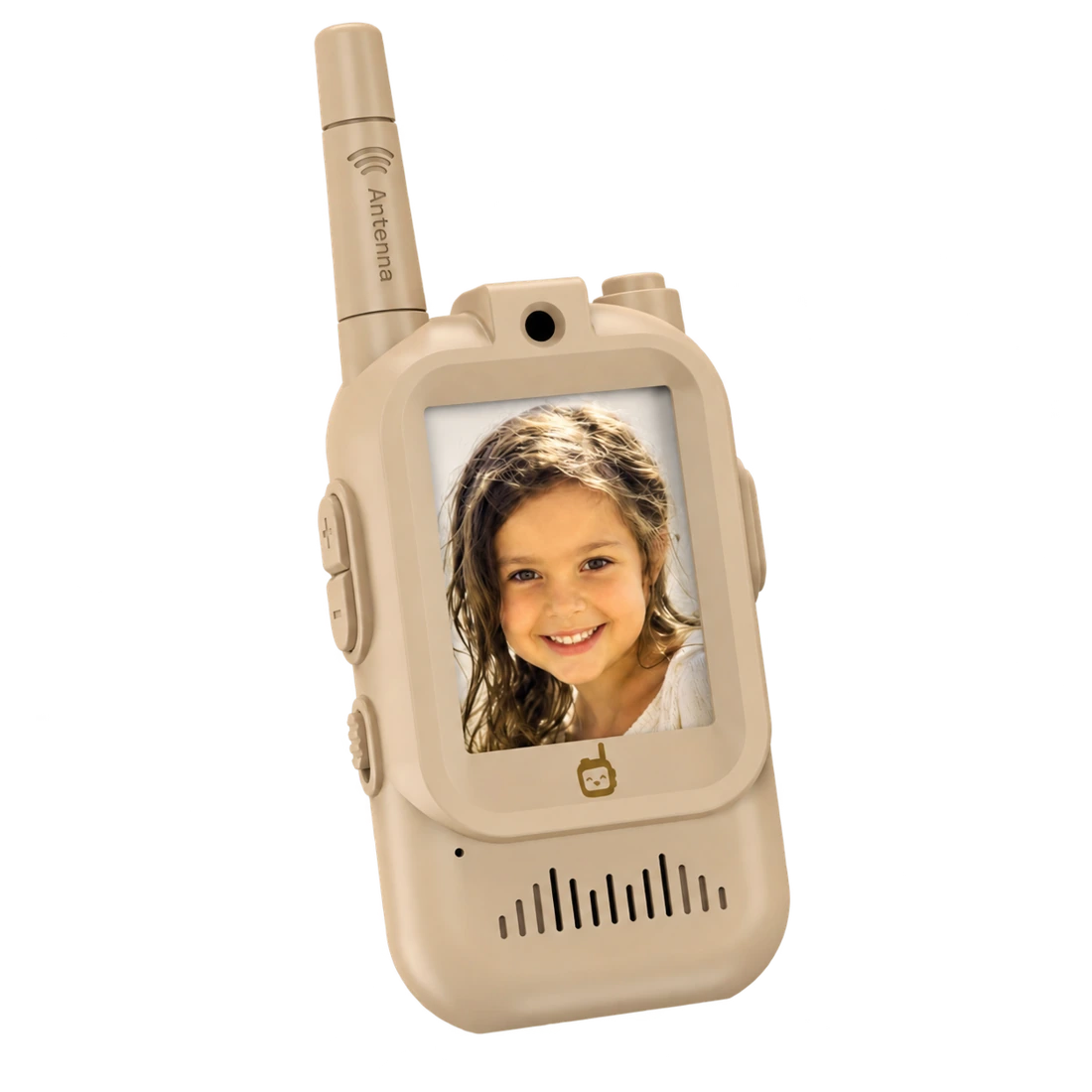 Talkie vidéo TALKIID beige avec écran